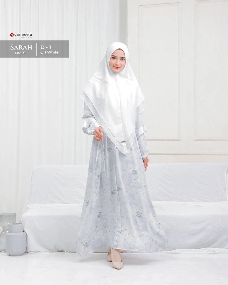 Product image BAJU GAMIS SARAH S D1 - OFF WHITE